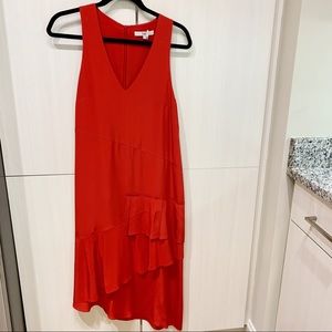 Tibi red cocktail dress size 6
